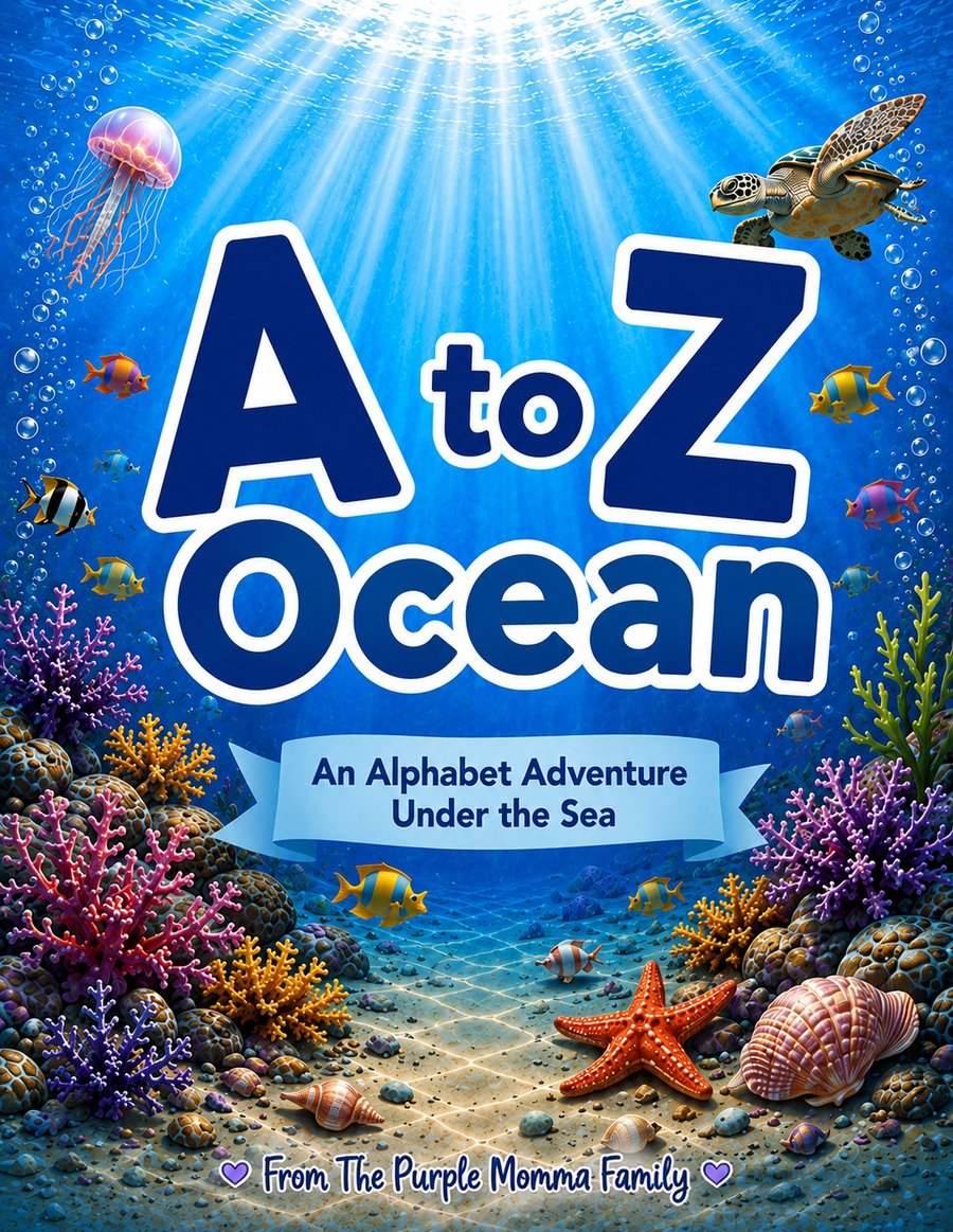 A to Z Ocean book cover