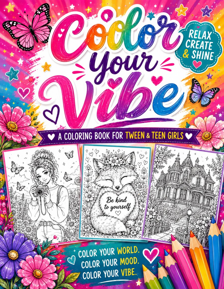 Color Your Vibe book cover