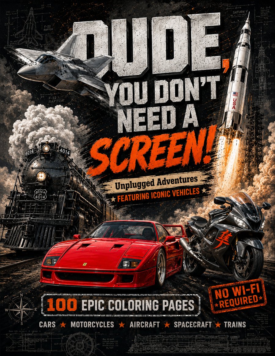 DUDE! You Don't Need a Screen! book cover