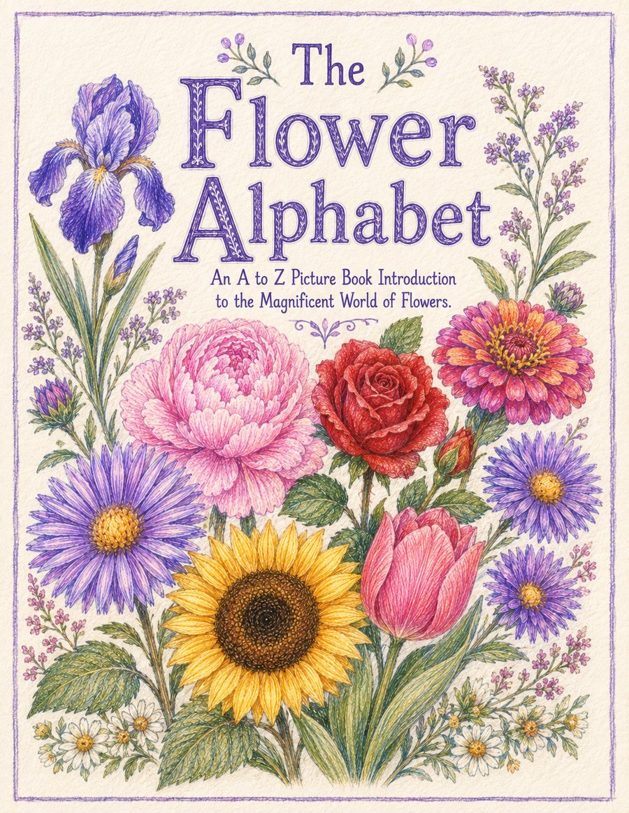 The Flower Alphabet book cover